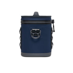 YETI Hopper Flip 8 navy carry handle emphasizes easy transport between outdoor spots.