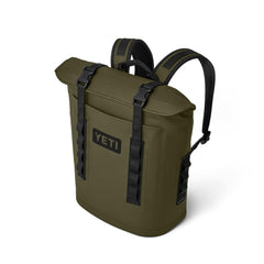 YETI Hopper M12 Olive side-pocket shows convenient small-item storage during adventures.