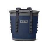 YETI Hopper M12 backpack open compartment for quick access and organization.