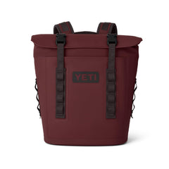 YETI Hopper M12 backpack side view highlights rugged straps for comfortable all-day transport.