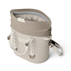 YETI Hopper M30 Cape Taupe with ColdCell insulation preserves cold contents