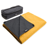 YETI Lowlands Blanket with travel bag for portable outdoor comfort.
