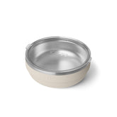 YETI Rambler Low Bowl cape taupe with lid keeps meals fresh for picnics