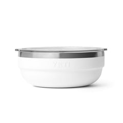 YETI Rambler Low Bowl nestable with its lid for compact storage