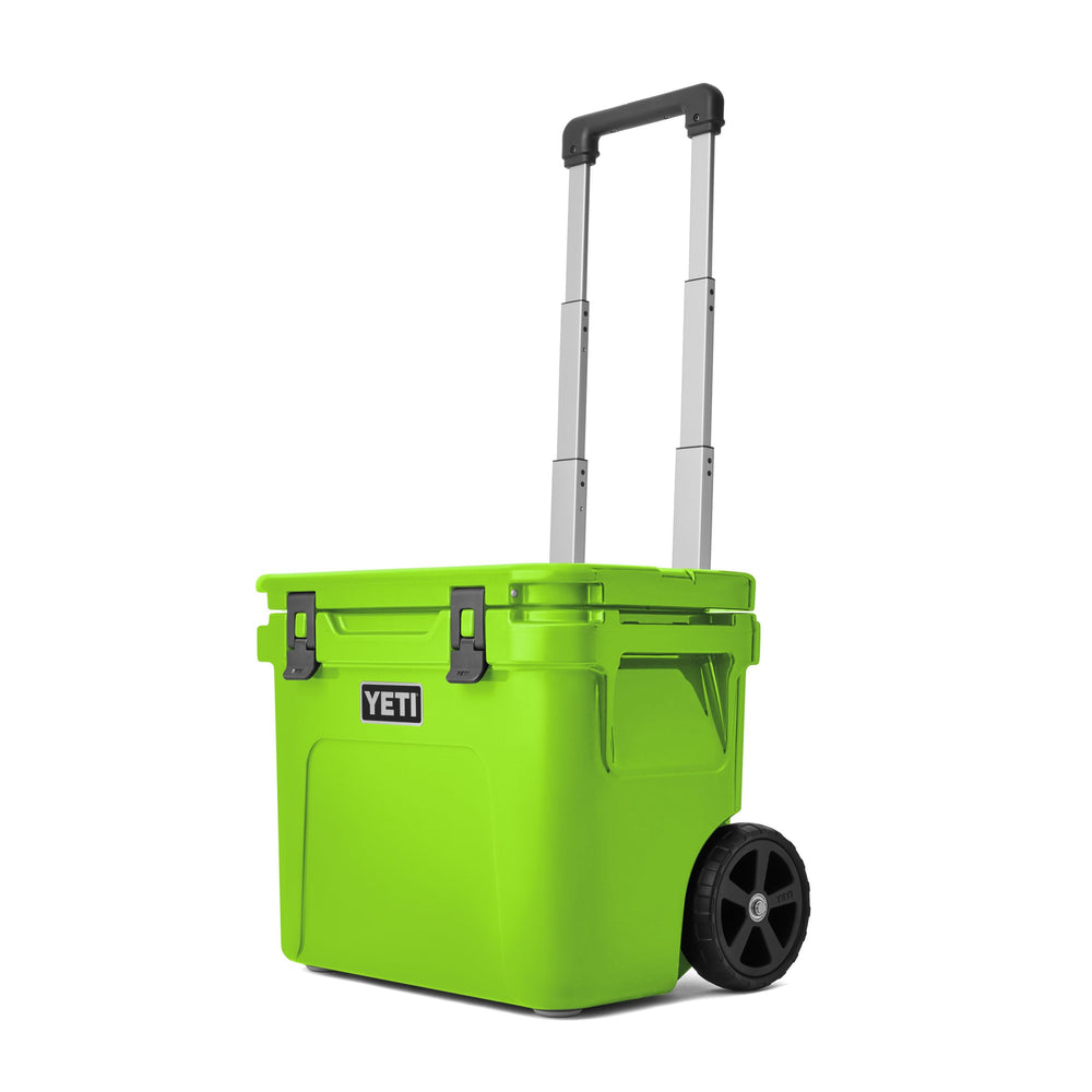 YETI Roadie 32 Venom front view showing compact travel cooler for tailgates