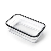 YETI Roadie dry goods basket inside cooler keeps snacks dry.