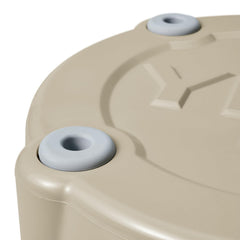 YETI Tank 45 desert tan doublehaul handles for easy transport.
