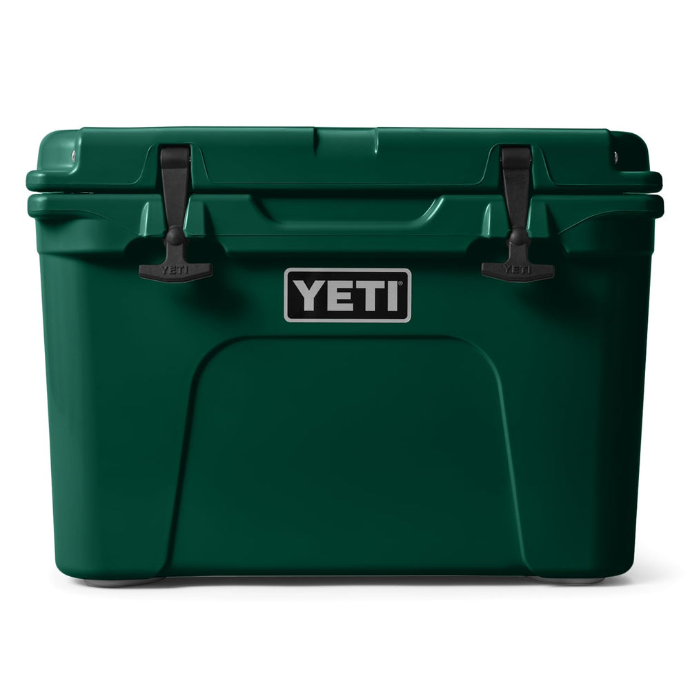 YETI Tundra 35 cooler side view demonstrates rugged durability for camping