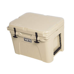 YETI Tundra 35 Desert Tan interior ready for cold storage