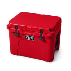 YETI Tundra 35 PermaFrost insulation highlights ice retention for longer trips.