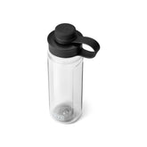 YETI Yonder bottle clear body ready for all-day hydration on hikes and commutes.
