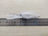 YETYE unpainted crankbait blank ready for custom paint and finishes.