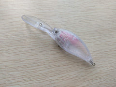 YETYE 120mm blank crankbait body for deep diving lure builds.