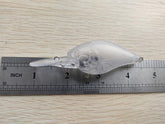 YETYE unpainted lure body, 3-1/2 inch, ready for customization and color work