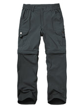 Yevtzl Kids Cargo Pants front view for durable outdoor adventures