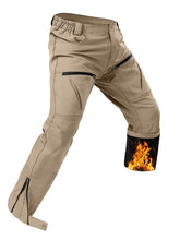 Yevtzl fleece-lined waterproof snow pants—front view, ready for cold-weather outdoor adventures.