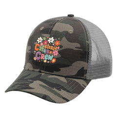 YFKFYTG Cafeteria Crew Hat back view, metal slide-buckle for easy adjustment.