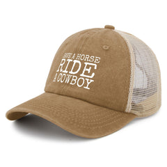 YFKFYTG Cowboy hat baseball cap ideal for casual outings and fun events.