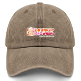 YFKFYTG Drunken Grownups American Dad Beer Hat front view, bold casual style for parties
