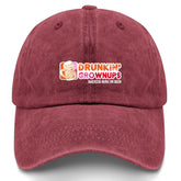 YFKFYTG Drunken Grownups beer hat front view for outdoor fun
