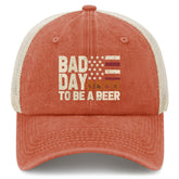 YFKFYTG retro beer hat, ideal for casual outfits and bad hair days.
