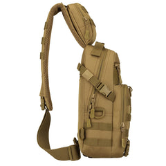 YFNT Tactical EDC sling bag with adjustable strap for crossbody comfort.