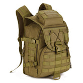 YFNT Tactical MOLLE Backpack front view showing quick access and organization.