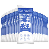 YIGOYIHU disposable urine bags pack shows compact travel-ready design for easy relief