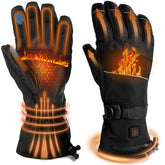 YihuaTop heated gloves front view showing sleek design and ready warmth.