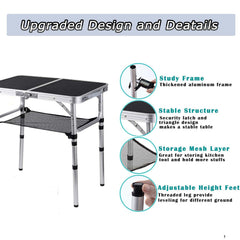 YihuiKo table height 19 inches for standing work