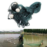 YIYIBYUS fishing drag net on beach ready for shore seining