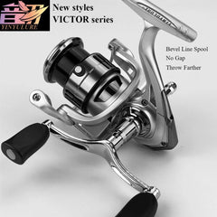 YINYU Victor 3000 side view with double handle for steady retrieves