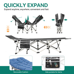 YITAHOME sturdy steel frame provides solid support