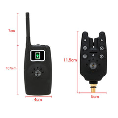 YIWENG Bite Alarm receiver with digital screen for quick bite detection.
