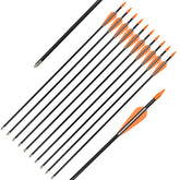 YLSIO Archery fiberglass arrow 26-inch shaft improves youth practice accuracy.