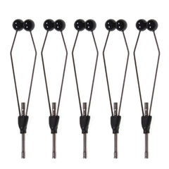 YMXOUQ 5-Piece Fly-Tying Bobbin Holder with Bi-Ceramic Tip – 4.3 inch