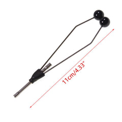 Lightweight bobbin holder designed for smooth spool threading