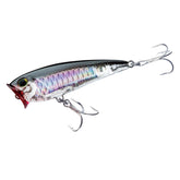 Yo-Zuri 3D Inshore Popper 90mm front view shows balanced action for quick starts.