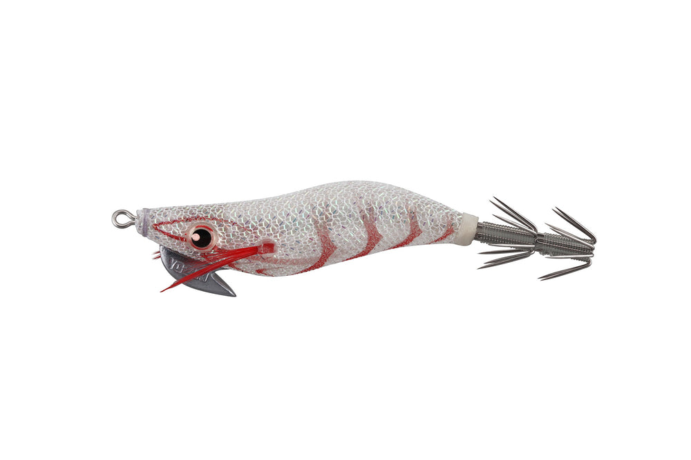 Yo-Zuri Aurie-Q RS squid jig 1.8 in luminous white enhances visibility for deeper water squid fishing