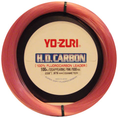 Yo-Zuri HD100LBDP100 fishing line packaging shows durable construction for rugged saltwater use