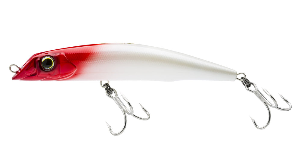 Yo-Zuri Mag Darter front view showing magnetic weight transfer for long casts