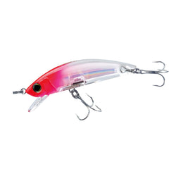 Yo-Zuri R1212-C5 3D Inshore Minnow red head front view, ideal for shallow water casting