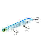 Yo-Zuri R1373-PSBL 3D Pencil Popper front view for lifelike surface lure