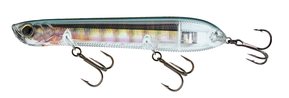 Yo-Zuri R1373-RBG 3DB Pencil Popper real bluegill aids long casts and enticing strikes.