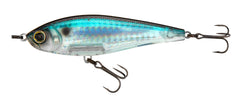 Yo-Zuri R1448-PSH 110mm profile demonstrates lifelike shad shape for bass fishing.