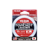 Yo-Zuri Topknot natural clear sinking leader close-up highlights stealth.