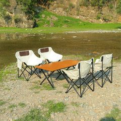 YODIHOT chair with side pockets keeps essentials within reach.