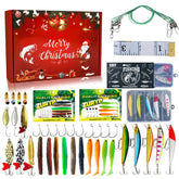 Yoilreyl Christmas Edition lures assortment for versatile freshwater and saltwater fishing.