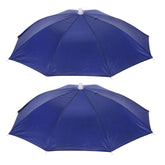 YOKIVE umbrella hat two-pack open shields sun and rain while outdoors