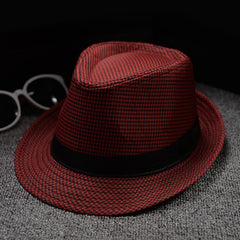 YOLAI Panama hat with band detail, lightweight travel companion.